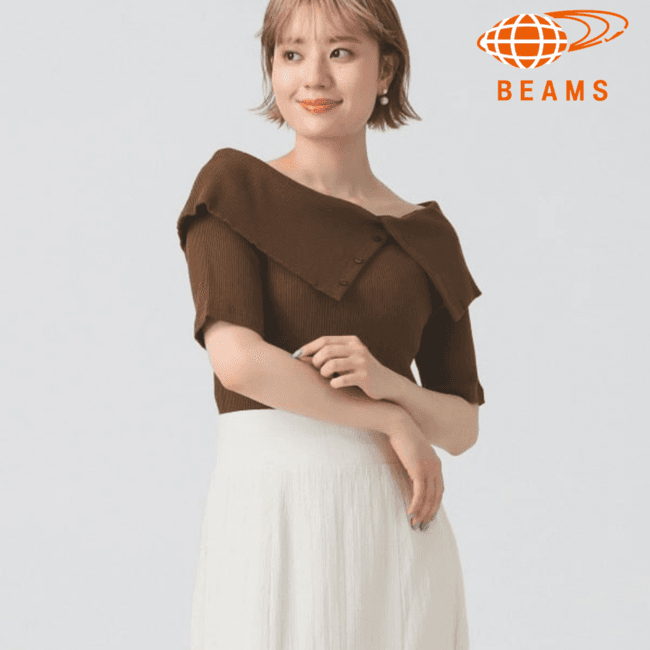 wunderstory 빔즈 레이 빅칼라 오프숄더 티셔츠 3컬러 상품 이미지