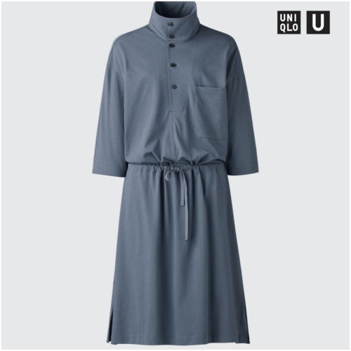 유니클로 U 저지 원피스 5부 소매 2가지 색상