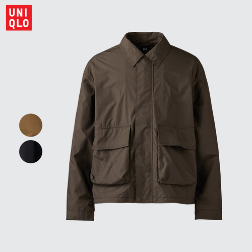 유니클로 C 코튼 숏 블루종 3컬러